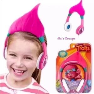 (NWT) Dreamworks Kids Trolls Headphones